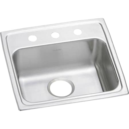 Elkay Kitchen Sink, Top Mount, Stainless steel Finish LRAD1918553